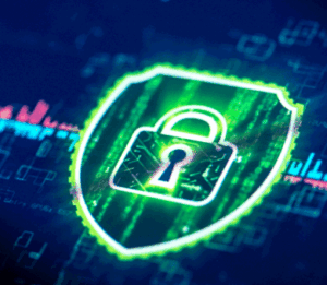Graphic representing secure production