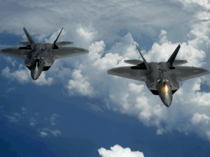 Photo of two jets