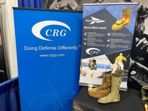 CRG's booth at the SAFE symposium