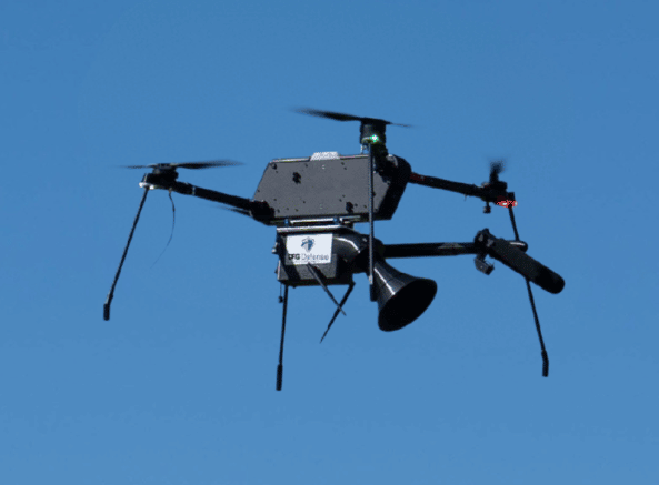 AeroVox drone aerial shot