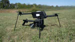 AeroVox installed on a Draganfly drone