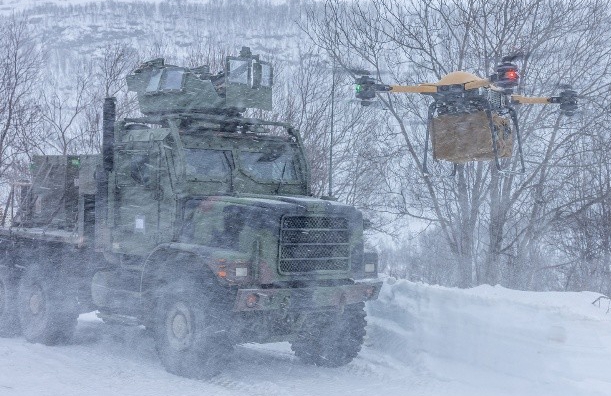 Nordic response using UAS