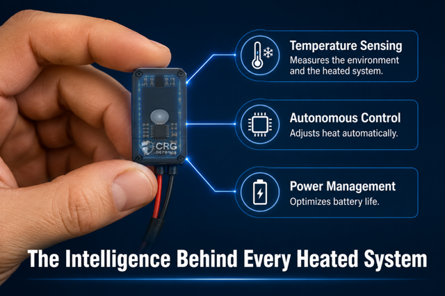 Smart Heated Wool Socks Heating System